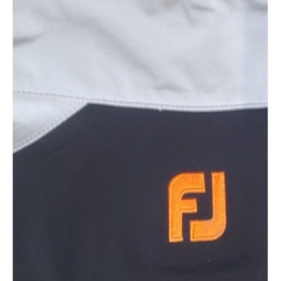 Footjoy Dryjoys Tour LTS Rain Jacket Mens Large Gray Black #35346 EUC - Picture 7 of 10